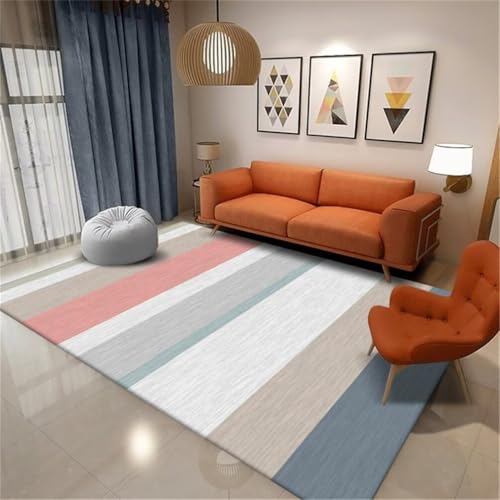 Grand tapis enfant pour chambre et espace de jeu dynamique