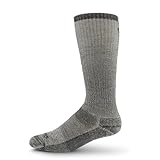 Minus33 Merino Wool Expedition Mountaineer Sock, Grey Heather, Large