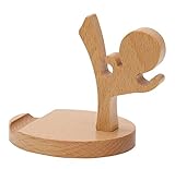 Love The Worder Wooden Karate Kid Cell Phone Holder