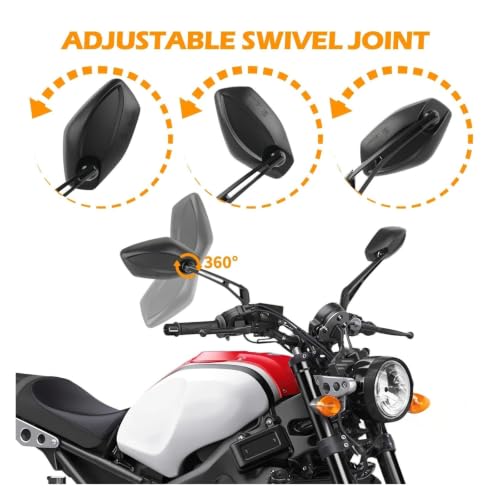 Espejo Retrovisor Moto Evita Vibraciones para XR250L MT01 TX200 5