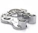 D&R Wrench Keychain Chrome Tire Valve Stem Caps for Nissan