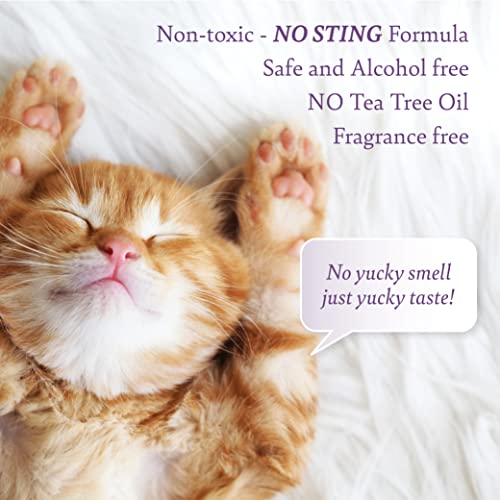 Cat And Kitten Scratch Spray Deterrent - Pet Repellent Spray For Cats & Kittens - Non-Toxic Indoor Anti Cat Scratching Formula - Bluecare Labs #TOP6