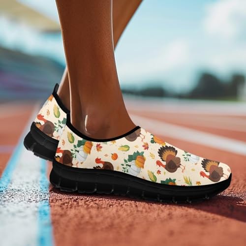 Image of Women's Loafers Slip On Slip Shoe Casual Walking Shoes Non Slip Work Shoes Mesh Athletic Sneakers