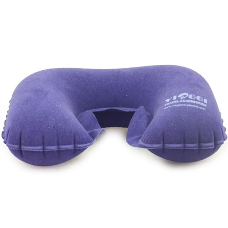 Viaggi Purple Inflatable travel pillow