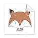 Simplicity Style Immature Fox Cleaning Cloth Phone Screen Glasses Cleaner 5pcs