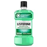 Contenido del envío: 1 x Listerine Protección Dientes y Encías, para uso diario, sabor menta fresca, 500 ml