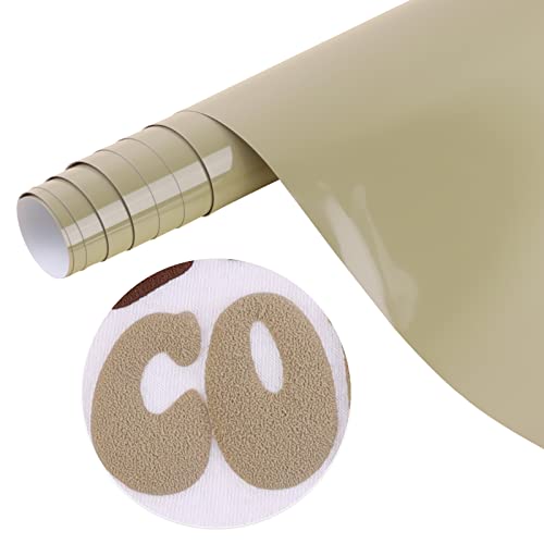 Tintnut Puff Vinyl Heat Transfer - 10Inches X 6Ft 3D Clay Creek Puff Htv Roll Heat Transfer Vinyl Foaming Colorful Puffy Iron On Vinyl For T-Shirts Diy Compatible With Cricut Or Silhoutte Cameo #TOP28