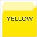 Pendaflex Two-Tone Color File Folders, Legal Size, Yellow, 1/3 Cut, 100/BX (153 1/3 YEL)