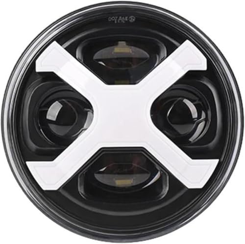 Phare de moto LED 5 75 pouces avec DRL blanc pour Softail Standard