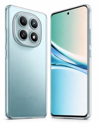 Image of NISHTECH for Poco M8 5G Premium Transparent Hybrid Soft Slim Dust Proof Back Case Cover with Camera Protection