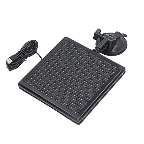 Panneau de signalisation LED pour voiture AMONIDA programmable via application 185x185mm - 5