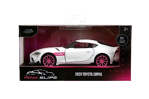 Jada Pink Slips Toyota Supra 1:32 Blanco miniatura 7