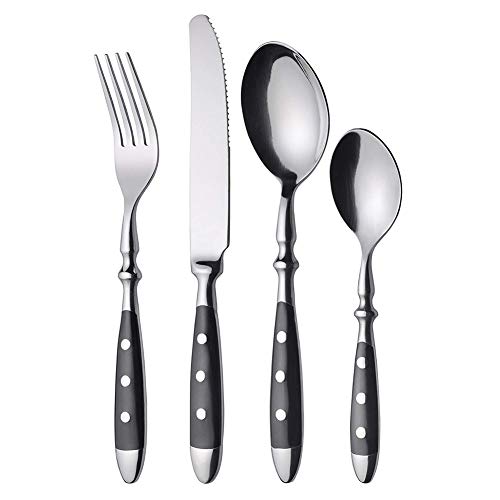 Ménagère 24 pièces miroir pour sublimer vos dîners et tables de restaurant