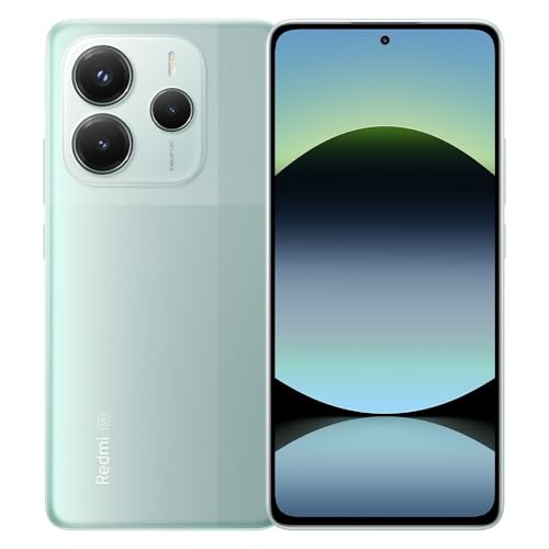 Xiaomi Redmi Note 14 5G Smartphone, MediaTek Dimensity 7025 Ultra 108MP Camera 45W Turbo Charging 5110mAh Battery, 8GB+256GB,Cyan,NO NFC,with Charger