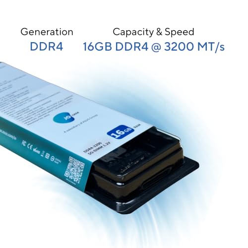 Image of ASUS JOGEEK 16GB DDR4 3200 MT /s, SO-DIMM Memory, High-Speed Performance, Low Voltage Requirement - 10 Year Warranty