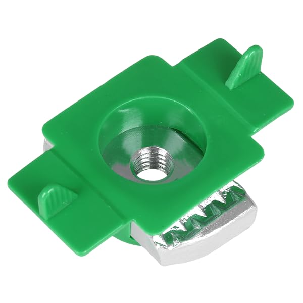 5/16"-18 Nylon Strut Channel Cone Nut, 8mm Thickened Strut Channel Squeeze Nut, Compatible with Strut Channel Support Systems, Solar Panel Mounting (50)