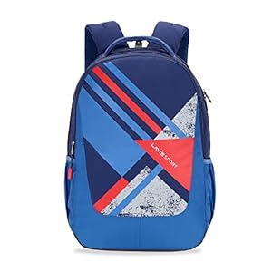 Lavie Sport Flip 34 litres Laptop Backpack | School College Bag for Boys & Girls