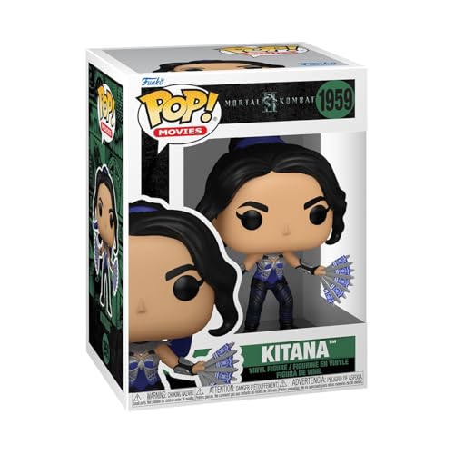 Funko Pop! Movies: Mortal Kombat - (2025) - Kitana - Mortal Kombat 2 (2025) - Figura in Vinile da Collezione - Idea Regalo - Merchandising Ufficiale - Giocattoli per Bambini e Adulti