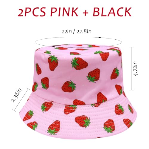 Sombrero Bucket Reversible Unisex Packable para Playa miniatura 2