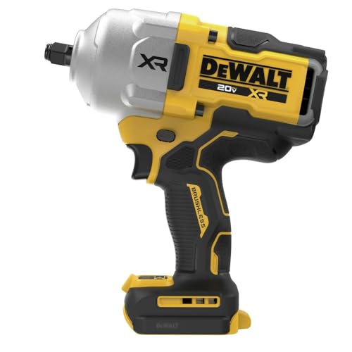 DEWALT 20V MAX Cordless Impact Wrench, 1/2" Hog Ring, High Torque, Brushless, Bare Tool Only (DCF961B)