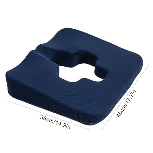 Coussin de siège en mousse ergonomique avec housse amovible - 3
