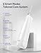 bixdo Cordless Water Dental Flosser for Teeth - 5 Modes with GUMCARE, Portable Travel Oral Irrigator for Teeth Cleaning Flossing and Gum Massage, 60 Days Long Battery Life and 360° Magnetic Nozzle