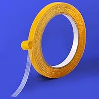 Doppelseitiges Gewebeband | 1cmx20m | Doppelseitiges Teppichklebeband für Flächenteppiche | Klebeband für Bodenbeläge, Treppenstufen und Mehr | Hohe Haftkraft, Einfaches Entfernen ohne Rückstände