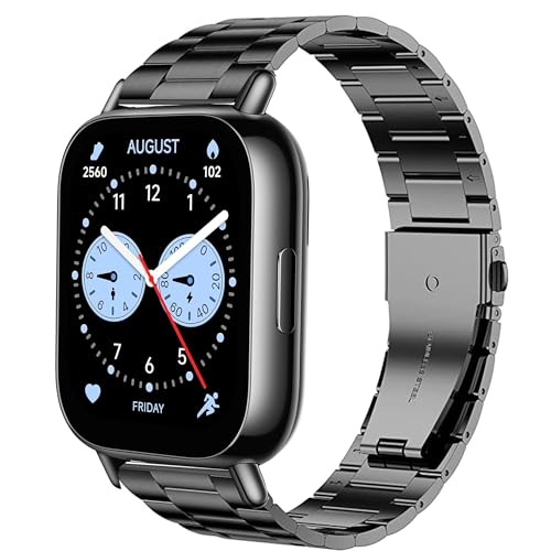 Redmi Watch 5 Active�o���h�A22mm�N�C�b�N�����[�X�X�e�����X�X�`�[�����^�������p�X�g���b�v�ARedmi Watch 5 Active�ALite�p�AXiaomi�X�}�[�g�E�H�b�`�ɑΉ� (�u���b�N�A22mm�T�C�Y�̃o���h)