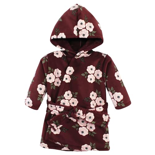 Image of Hudson Baby Unisex BabyMink with Faux Fur Lining Pool and Beach Robe Cover-ups