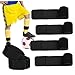 Hotainoys Ankle Straps, 11.6 Inch Adjustable Elastic Band with Adhesive Tape, Leg Straps, Elastic Bands for Exercise Cycling Climbing Hiking Football, Basketball, Volleyball, Badminton Leg