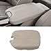 Beige Leather Suture Console Lid Armrest Cover for 2008 2009 2010 2011 2012 Honda Accord Armrest Cover(Only The Leather Part not include Lid)