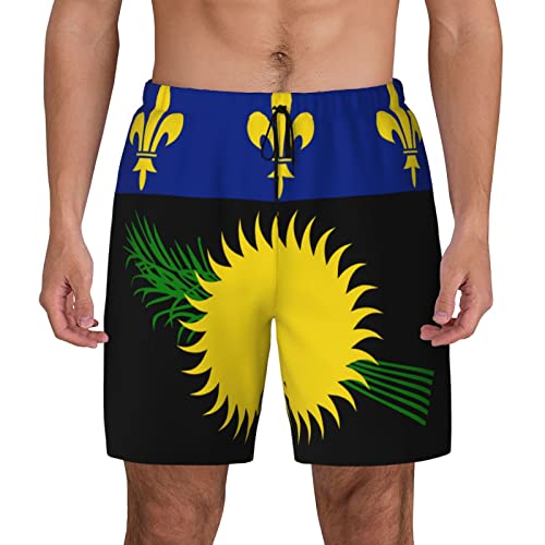 Short de bain Guadeloupe homme avec doublure de compression