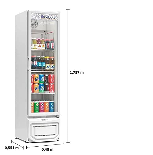 GPTU-230 BR Refrigerador Vertical 228L 110V Br