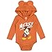 Disney Mickey Mouse Pluto Infant Baby Boys 3 Pack Cosplay Bodysuits Green/White/Burnt Orange 18 Months