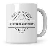 Sweetify Beste Steuerfachangestellte Tasse, Steuerbürö, Rechnungswesen, Buchhaltung