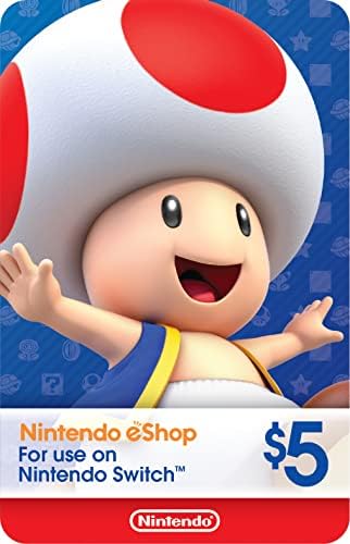 $5 Nintendo eShop Gift Card [Digital Code]