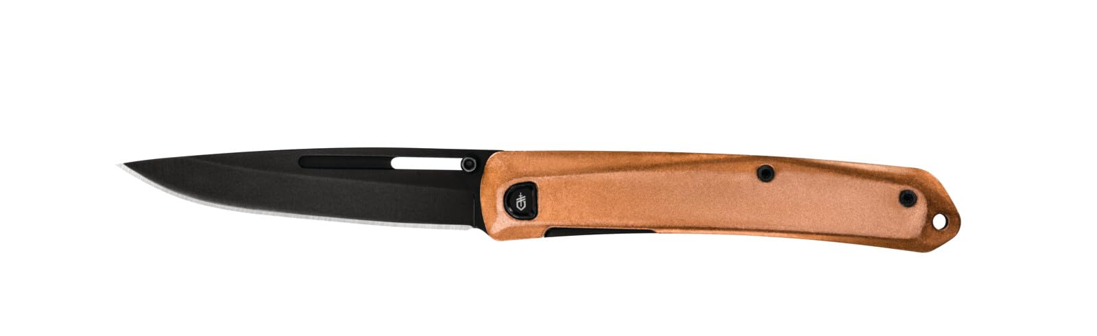 Gerber Affinity 30-001869 Scyzoryk z klipsem do paska, długość ostrza: 9,4 cm, miedź/stal D2, brązowo-czarny