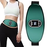 Ceinture Massage Ventre   6 Vitesses, Machine Électrique sans Fil pour Brûler Les Graisses, Massageur Abdominal, Ceinture Vibrante Massante pour Ventre Plat, Idéal pour La Maison, Le Bureau