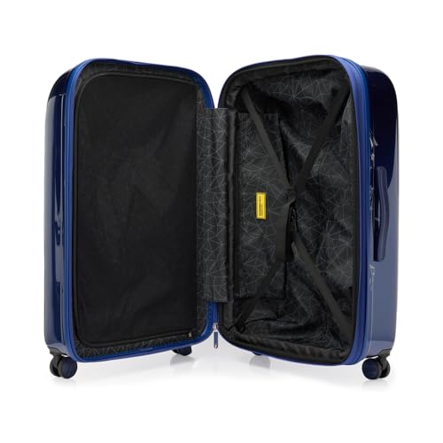 Mandarina Duck LOGODUCK + Metal Large EXP, Blue Indigo, L, Logo Print and Metal, Blue Indigo, L, Logo print and metal3