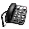 Large Button Corded Phone for Seniors – Photo Speed Dial, Volume Control, Speakerphone, Extra-Long Cord, Flash Alert, Easy-to-Use Desk Telephone，Suitable for Multiple scenarios