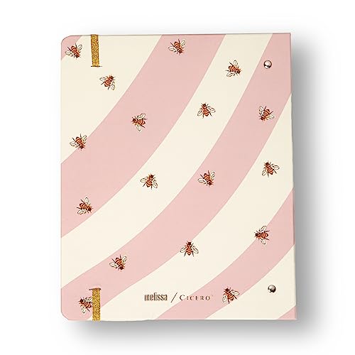 Caderno Criativo Argolado Organizador Melissa Pautado 17X24 Caminho Das Abelhas, Cicero