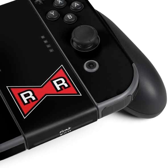 Skinit Decal Gaming Skin Compatible with Nintendo Switch Bundle - Officially Licensed Dragon Ball Z Red Ribbon Army Design