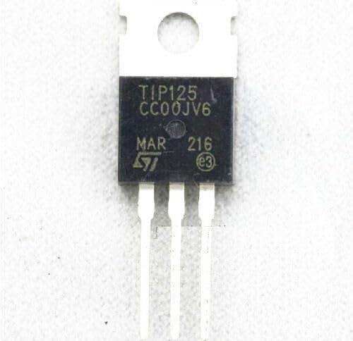 Minh NAM Spare Part for 3pcs TIP125 Trans PNP DARL 60V -5A TO-220