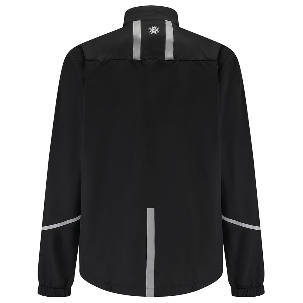 Time To Run Veste de Course a Pied Pour Homme Avec Poches - Légère Coupe-Vent Respirant - Idéal Pour L'exercice et Le Jogging - de