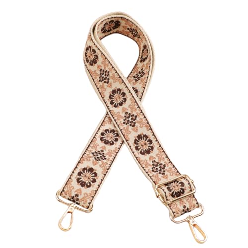 [HiChiclife] ショルダーストラップ バッグ用 バッグストラップ 肩掛けひも 調節可能 幅広 太め ワイド 単品 交換用 肩紐 長さ65-125cm 幅38mm