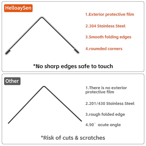 Image of 304 Stainless Steel Wall Corner Guards (10, Golden, 0.5x0.5x96) No adhesivey