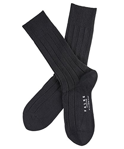 Image of FALKE Men's Lhasa Rib Socks, Wool Cashmere, Business Casual, 1 Pair