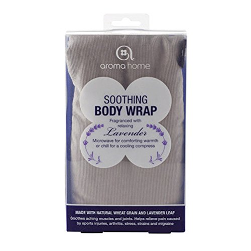 Aroma Home Lavender Aromatherapy Soothing Body Wrap Grey Amazon.in