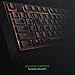 Razer Ornata Chroma Gaming Keyboard: Hybrid Mechanical Key Switches - Customizable Chroma RGB Lighting - Individually Backlit Keys - Detachable Plush Wrist Rest - Programmable Macro Functionality