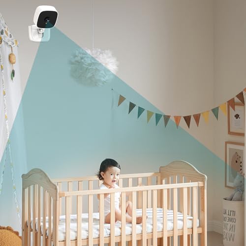 Image of Adhesive Tapo Camera Mount,Fit for Tapo Link Indoor Security Camera C100 /C110 ,No Drilling Mount Holder,No Damage to Surface Mounting Bracket (Tapo Link Cameras is Not Included) White,2Pack